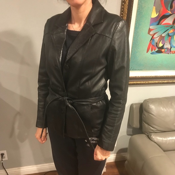 Real leather jacket - Picture 2 of 3